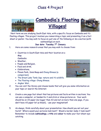 Cambodia Research Project