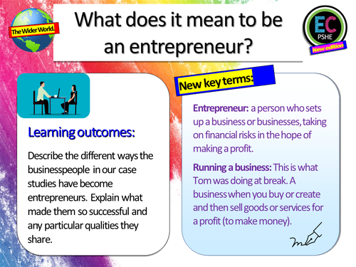 Careers Entrepreneurs | Teaching Resources