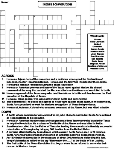 Jobs is Science Crossword Puzzle