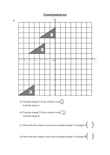 91����t on transformations of shapes