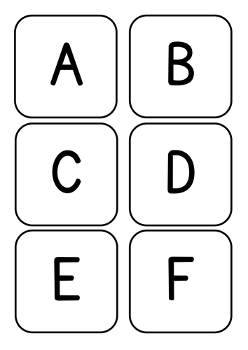 large and mini alphabet flashcards teaching resources