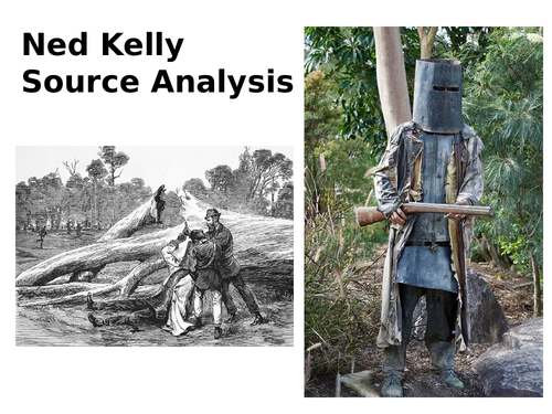 Ned Kelly Source Analysis Activity