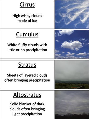 Types of Clouds Word Wall Cards | Teaching Resources