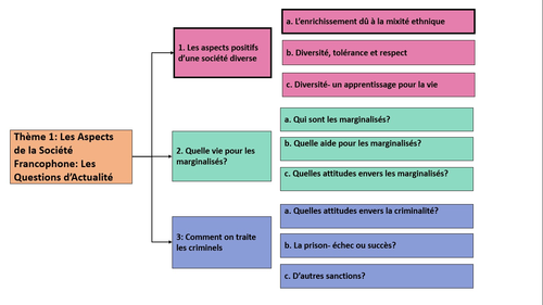 Les aspects positifs d'une société diverse- l’enrichissement dû à la mixité ethnique- year2 French