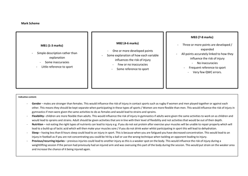 OCR Cambridge National Sport Science - Revision Activities Bundle 2 ...