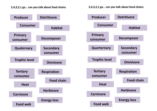 New AQA (9-1) GCSE Biology Ecology:Trophic Levels In An Ecosystem (4.7. ...