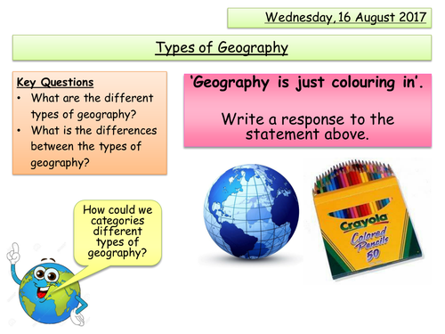 Types of Geography