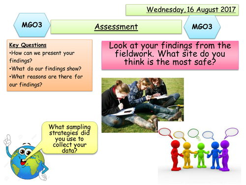 Planning an Investigation - Presentation, Analysis and Conclusion