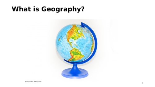 What is geography? | Teaching Resources