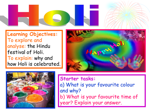 Year 7 Unit of Learning - Festivals | Teaching Resources