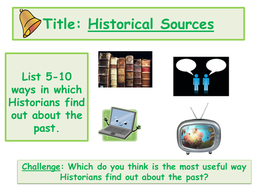 Introduction to History Year 7 | Teaching Resources