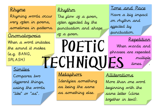 literary techniques creative writing