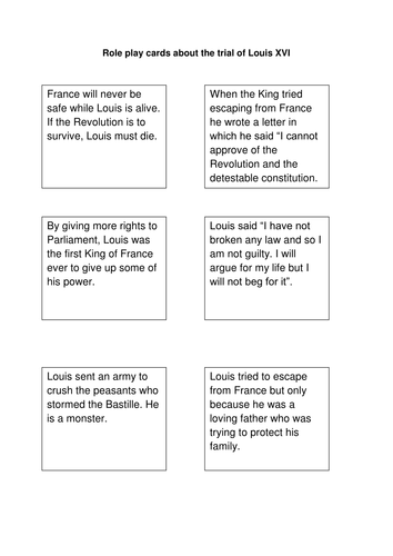 Lesson 9 - Trial and Execution of Louis XVI