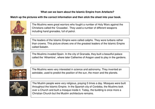 Lesson 1 - Islamic Civilisations