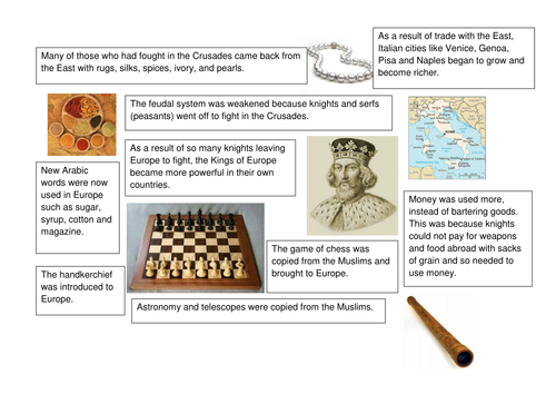 Lesson 7- Islamic Civilisations and the Crusades