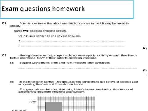 GCSE NEW SPEC - B5 - Communicable diseases - communicable diseases lesson