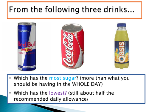 GCSE NEW SPEC - B7 - Non -communicable diseases - lesson on diet and effects on