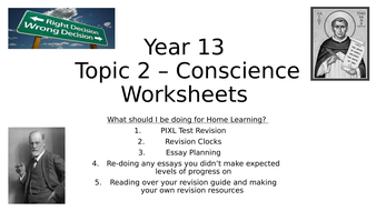 NEW OCR A2 CONSCIENCE 2016 ONWARDS | Teaching Resources