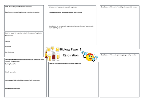NEW SPEC GCSE Biology Revision Mats - Set 2 | Teaching Resources