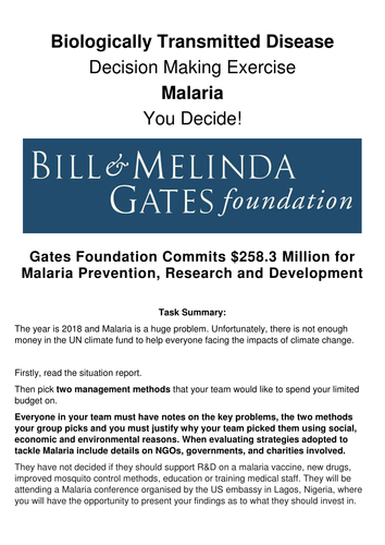 Population and the Environment Lesson 5 - 7 | Teaching Resources