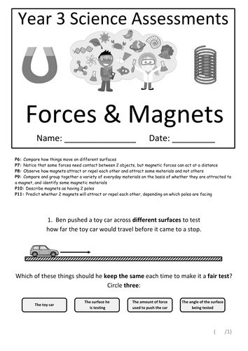 Year 3 forces shop and magnets planning