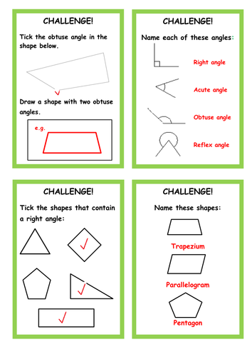 Y3/4 maths challenges and answers | Teaching Resources