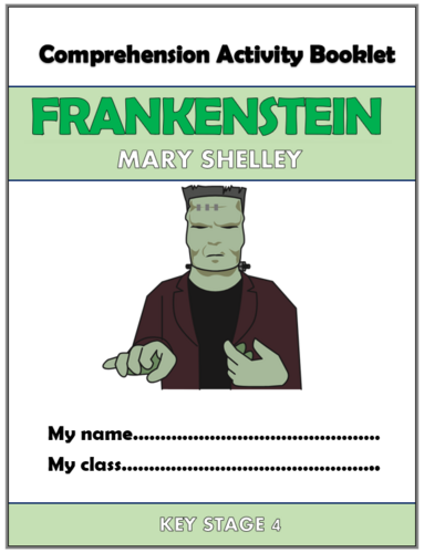 Frankenstein Comprehension Activities Booklet!