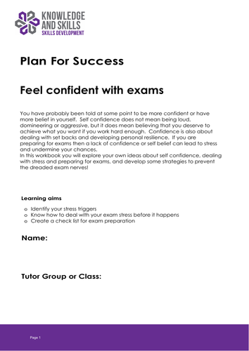 Plan for Success: Feel Confident With Exams