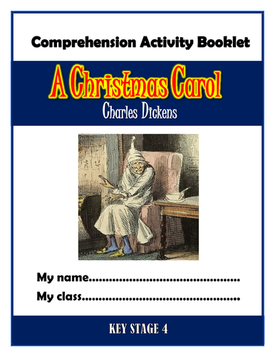 A Christmas Carol Comprehension Activities Booklet!