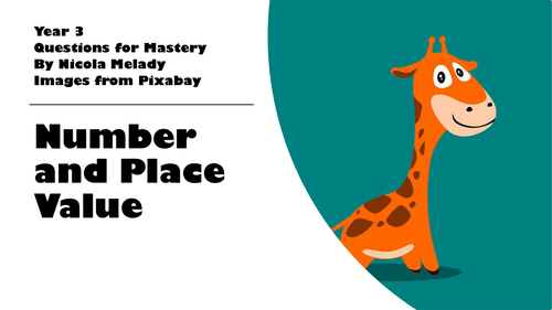 Year 3 Number and Place Value. Mastery Questions | Teaching Resources
