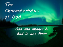 The Characteristics of God | Teaching Resources