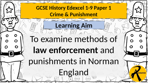 GCSE History Edexcel: Crime & Punishment: Norman laws and punishments ...