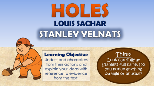 Holes - Stanley Yelnats!