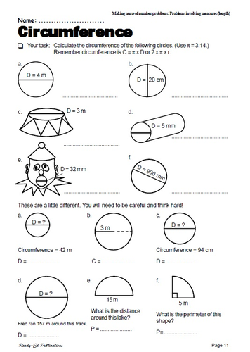 The Measurement in Mathematics 6 - Practical Measuring Activities for