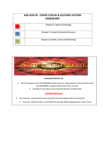 aqa-gcse-pe-new-spec-paper-2-articulate-vocabulary-booklet-teaching