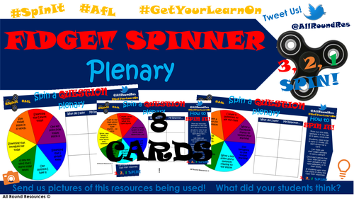 @AllRoundRes Fidget Spinner Pleanary... SPIN IT!