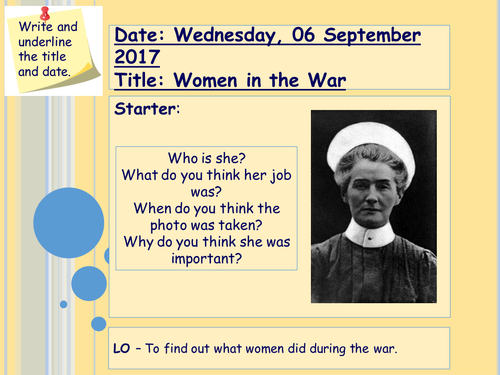 Women in the First World War