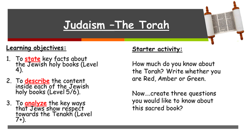 Judaism - The Torah