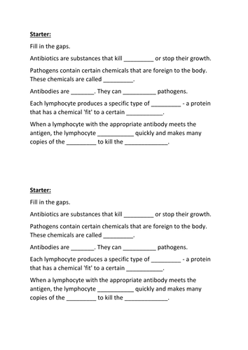 Monoclonal Antibodies (Biology Only) - New AQA Biology GCSE | Teaching ...