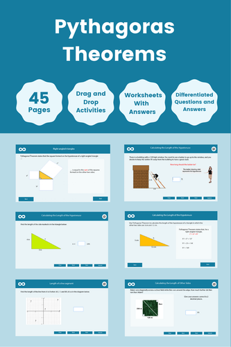 Pythagoras Theorem - Year 9 Key stage 3 | Teaching Resources