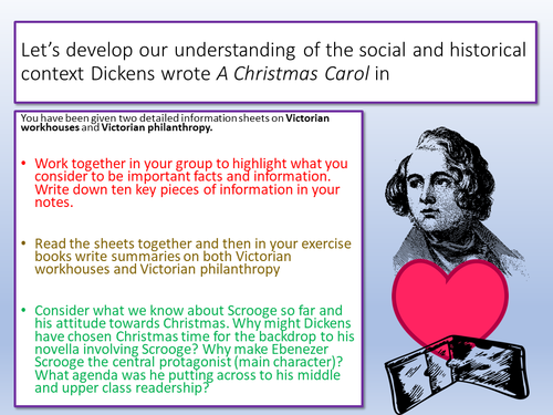 A Christmas Carol Context Teaching Resources 