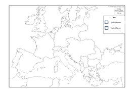 First World War - Lesson 1 -5 most powerful countries in Europe in 1914 ...