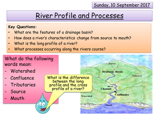 River Profile and Processes
