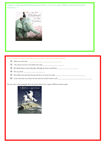 Use a variety of sentence lengths and structures for effect Year 5 ...