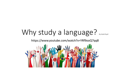 Why study languages? An introductory lesson PPT for study of languages ...