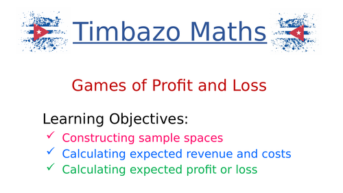 Games of Profit and Loss