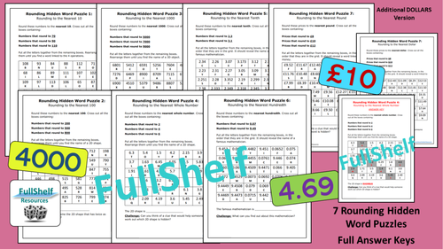 rounding worksheets ks2 teaching resources