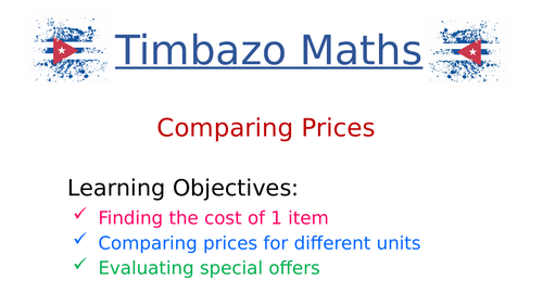 Comparing Two Offers