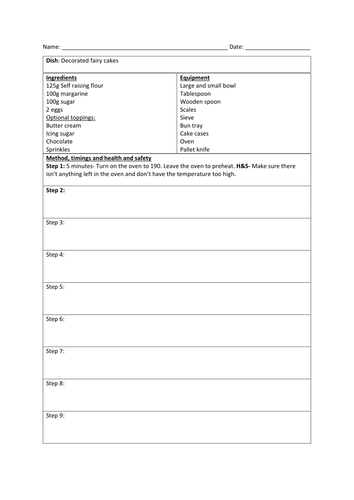 BTEC Hospitality Unit 6: Planning, preparing, cooking and finishing ...