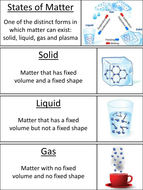 States of Matter Word Wall Cards | Teaching Resources